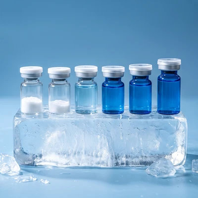 3ml 5ml Crimp-Neck Glass Vials Suitable for Cosmetic Liquid and Solid Filling