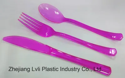 Color Party Disposable Cutlery/Cc-01
