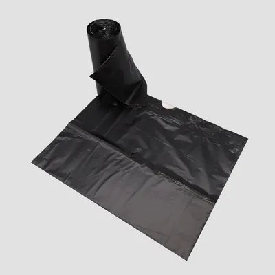 PLA + Pbat + Corn Starch Drawstring Trash Bag on Roll 100% Biodegradable Trash Bag