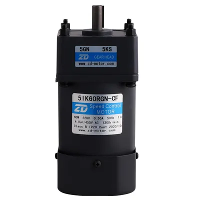 ZD High Quality AC Speed Control Motor With Gearbox