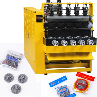 0.13mm Stainless Steel Scourer Scrubber Making Machine
