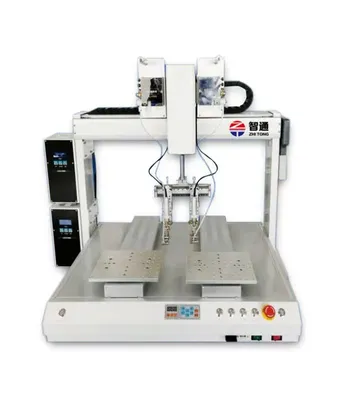 3 Axis Adhesive Dispensing Robot Dispensing on Micro Motor
