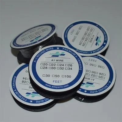 30 Feet 24 Gauge K-A1wire Electrical Resistance Heating Wire Used for Electronic Cigarette Atomizer Heating Unit