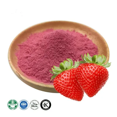 Strawberry Powder Fruit Flavor Powder for Smoothies, Beverage