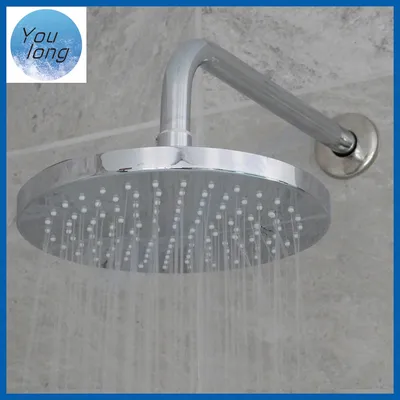 8 Inch Round Head Shower Soft Nozzle Top Sprayer Overhead Rain Shower