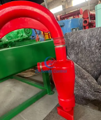 180° Bend+Hydrocyclones for Desilter Components