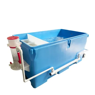 Live Fish Transportation Bin with Battery Air Pump and Filtration