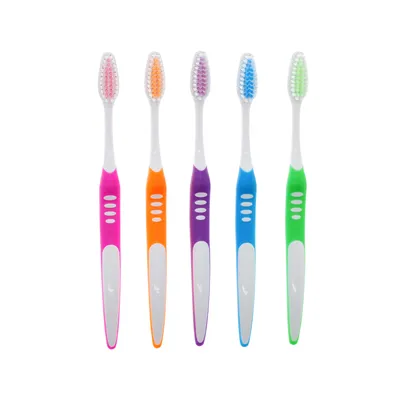 High Quality Oral Care Eco-Friendly Handle Adult Manual Toothbrush