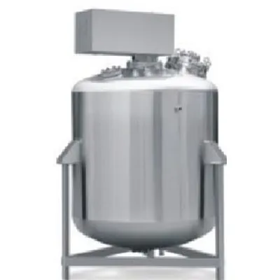 Large Capacity Stainless Steel Storage Container Mixing Pressure Tank