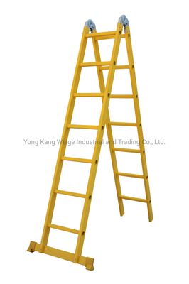 Power Engineering 3m 2X5 Step Fiberglass Multipurpose Ladder