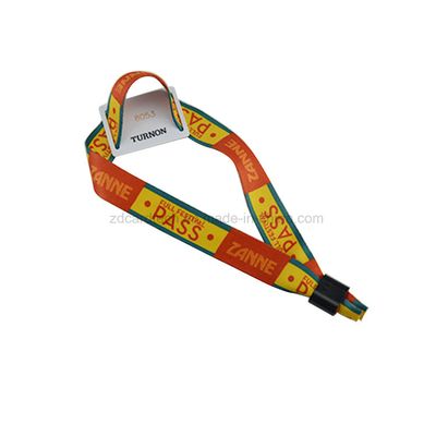 Party/Concert/Festival/Event Use RFID NFC Custom Woven Wristbands