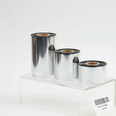 Custom Barcode Printer Ribbon 90mmx300m Wax Resin Ribbon Thermal Transfer Ribbon for Zebra