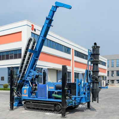 Full Hydraulic Crawler Rotary Mine Diamond Wireline Core Drilling Rig for Mining Exploration Soil Geotechnical