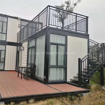 Modular Modern Building Cheap Prefab Steel Glass Homes Luxury Container Houses