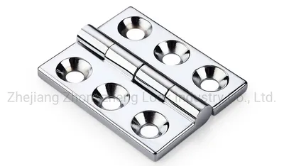 Hot Selling High Quality Zinc Alloy Hinge with Holes Pin Carbon Steel Hinges Lock with Competitive Price