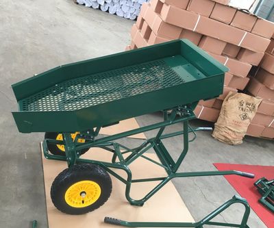 Horse Manure Separation Vibration Cleaner Tool Cart
