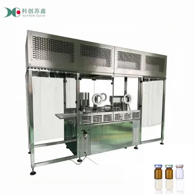 Advanced Aseptic Customizable Vial Liquid Filling and Stoppering Machine for Biotechnology