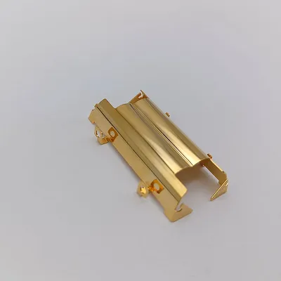 Customized Brass Stamping Part Power Socket Brass Part Wall Switch and Socket Metal Accessories Brass Part Extension Hardware
