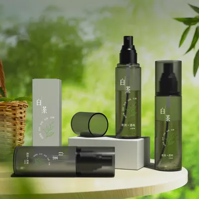 Cosmetic Packaging 100/120/150ml Wholesale Black Stock Customized Toner Dispenser Mist Spray Plastic Spray Mist Bottle for Cosmetic Packing Container