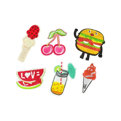 Woven Badge Iron on Custom Embroidered Patches for Garment