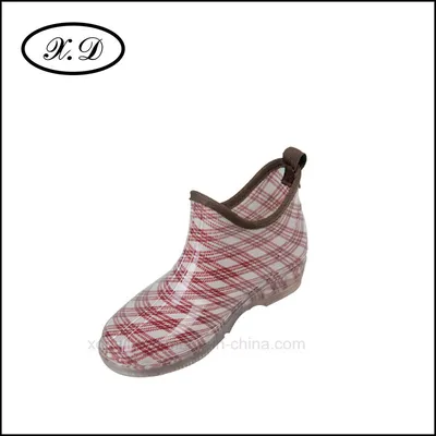 Fashion Garden Rain PVC Boots for Woman (BX-015-2)