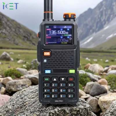 UV-5rh PRO 10wgps Multi Band Walkie Talkie Noaa Weather Alert Wireless Frequency Copy Two Way Radio China Factory Hot Sale