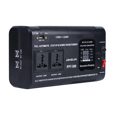 220V 110V Automatic Digital Step Down Transformer for Homeuse