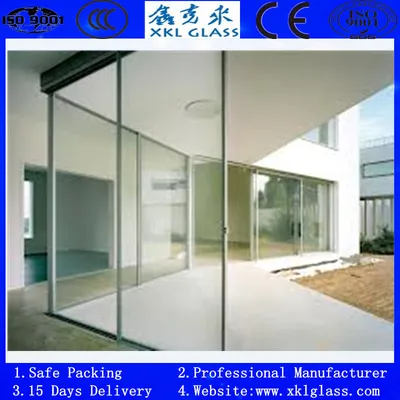4-12mm Tempered Glass Wall with CE & ISO & CCC