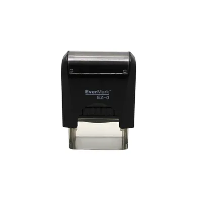 Self-Inking Stamp Ez-0 (all new easy stamp/office/plastic/printer)