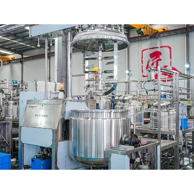Vacuum Emulsifying Mixer for Making Cosmetic Face Creams Body Lotion