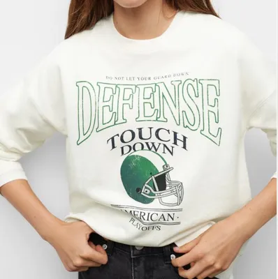 Women′ S Hooded Large Terry Sweater