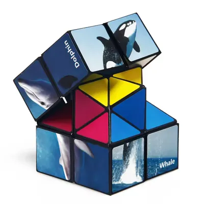 Star Cube Puzzle Infinity Cubes Transforming Geometric Puzzle 3D Assembly Fidget Stress Relief Magic Cube EXW