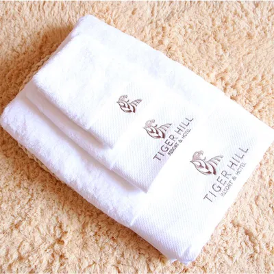 China Custom Logo Hotel Simple and Comfortable Bath Towel