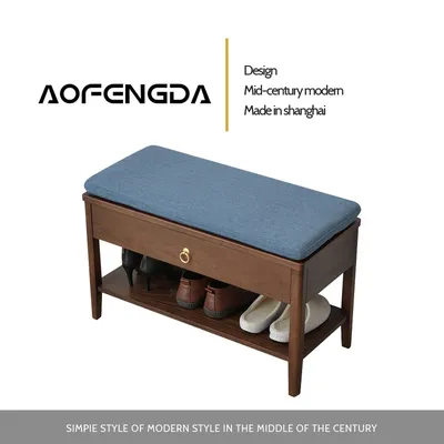 Solid Wood for Stools, Household Storage, Shoes, Stools