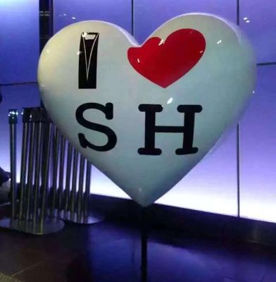 2016 Valentines' LED Inflatable Heart with Your Logos