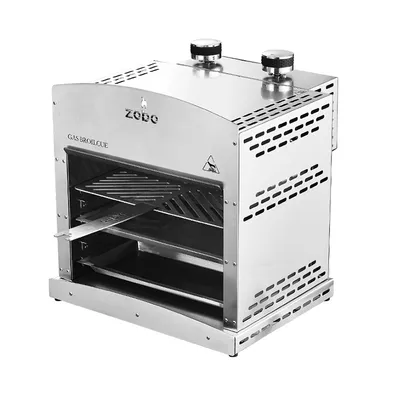 Compact Outdoor Propane and Butane Gas Grill for Camping