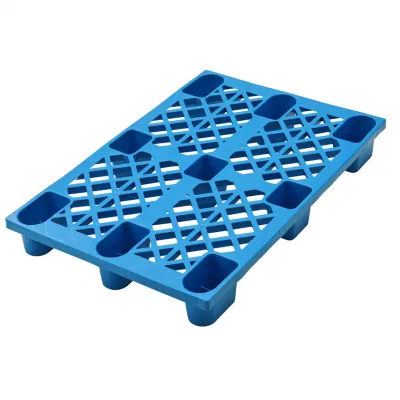 Cheap Price Export Blue Standard HDPE 9 Legs Euro Plastic Pallets for Trasporation
