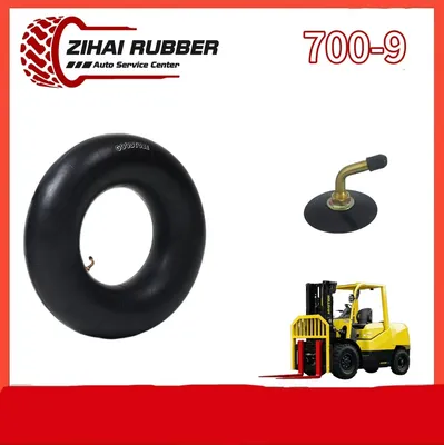 China Factory Good Price Forklift Butyl Natural Tyre Tire Inner Tube 700-9