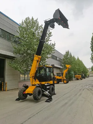 2024 Mini Backhoe Loader for Farm Use - 1 Ton Capacity