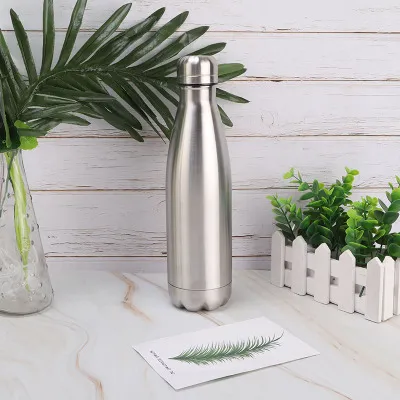 Simple Fashion Stainless Steel Coke Bottle Solid Color Vacuum Stainless Steel Cup