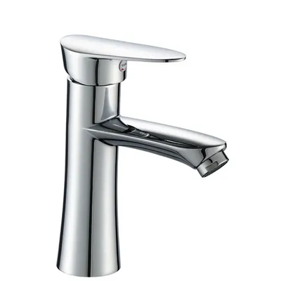 Single Lever Zinc Alloy Lead Free Basin Hot and Cold Tap