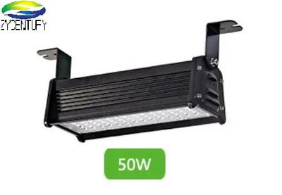 Motion Sensor Dimmable 50W LED Linear High Bay Light Fixture for Warehouse Ect.