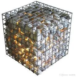 Decorative Steel Wire Mesh Gabion Fence Box for Retaining Walls