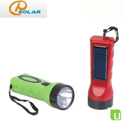 High Brightness 1 LED Solar Torch