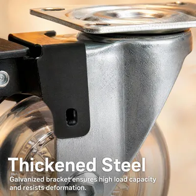 Agent Wanted Light Duty 5 Inch 4 Inch Metal Smooth Rolling Casters for Filing Cabinet