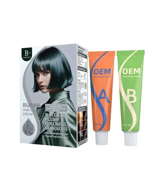 Customizable Professional Hair Color Cream Salon Natural Ammonia-Free Coffee Hair Dye