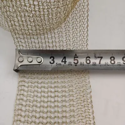 Copper Knitted Filter Wire Mesh