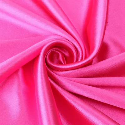 Factory Directly Stretch Knitted Shiny Polyester Interlock Yarn Yard Spandex Satin Fabric for Dress Underwear Loungwear