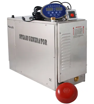 Steam Bath Shower Fast Response 10.5kw Generator & Chrome Control Kit