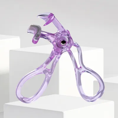 OEM Portable Local Eyelash Curler Plastic Material Partial Lash Curler